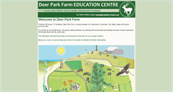 Desktop Screenshot of deerparkfarmeducation.org.uk